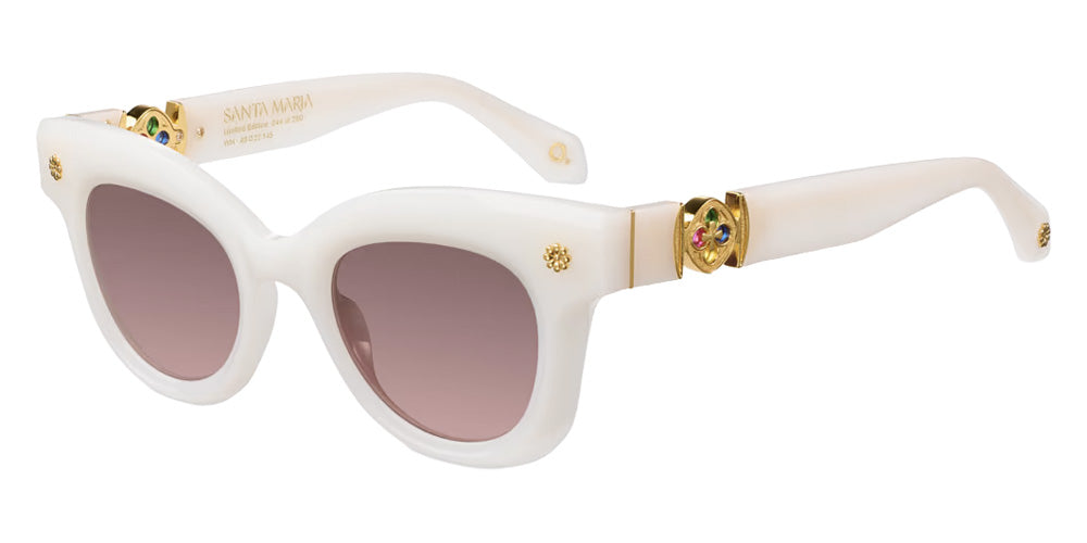Etnia Barcelona® SANTA MARIA Sunglasses ETB 5 SANTAM 48S WH - White