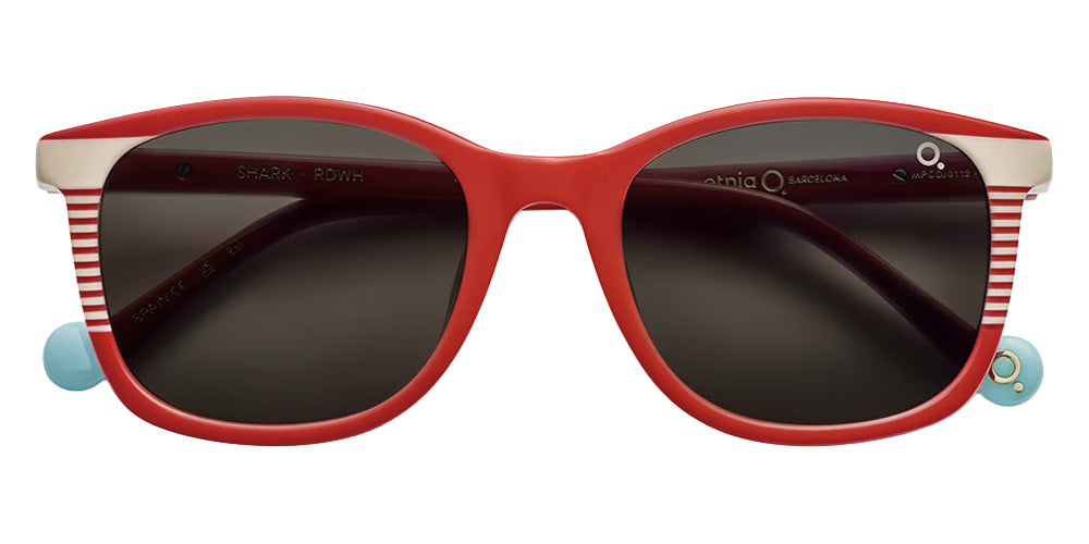 Etnia Barcelona® SHARK SUN Sunglasses ETB 5 SHARK 48S RDWH - Red