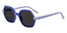 Etnia Barcelona® TURTLE SUN Sunglasses ETB 5 TURTLE 47S BLPU - Blue