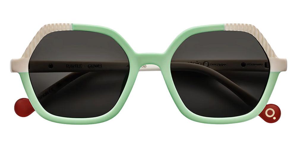 Etnia Barcelona® TURTLE SUN Sunglasses ETB 5 TURTLE 47S GRWH - Green