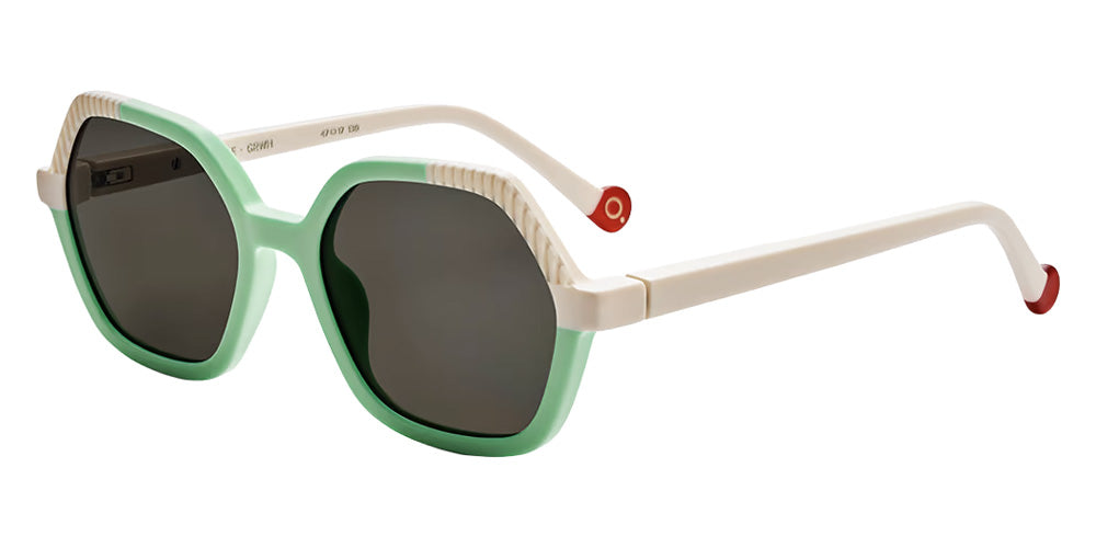 Etnia Barcelona® TURTLE SUN Sunglasses ETB 5 TURTLE 47S GRWH - Green