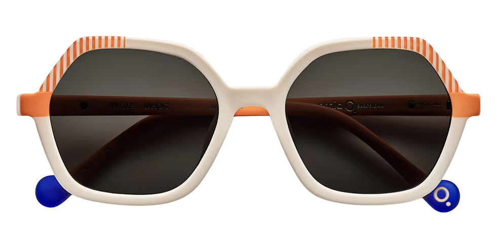 Etnia Barcelona® TURTLE SUN Sunglasses ETB 5 TURTLE 47S WHOG - White
