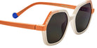 Etnia Barcelona® TURTLE SUN Sunglasses ETB 5 TURTLE 47S WHOG - White