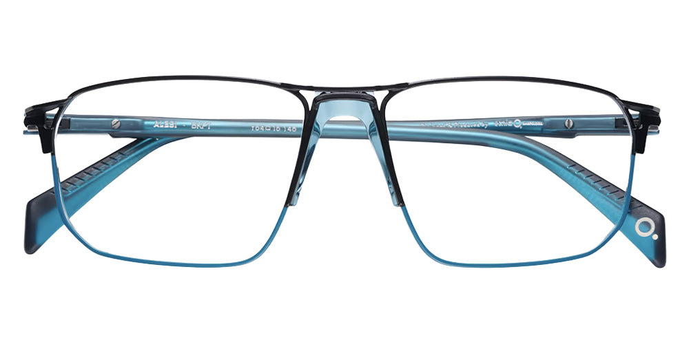Etnia Barcelona® ALESI Eyeglasses ETB 7 ALESI 54O BKPT - Black