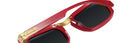 Etnia Barcelona® ALMIRALL SUN Sunglasses ETB 7 ALMIRA 54S RD - Red