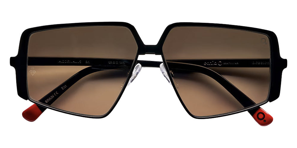 Etnia Barcelona® HIDDEN HILLS SUN Sunglasses ETB 7 HIDDHI 59S BK - Black