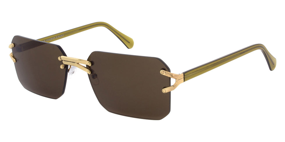 Andy Wolf® Exosat Sun ANW Exosat Sun 06 60 - Gold/Brown Sunglasses