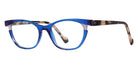 Face A Face® BAHIA 1 FAF BAHIA 1 1682 49 - Ultra Blue Transparent (1682) Eyeglasses