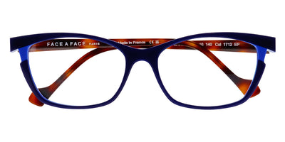 Face A Face® BAHIA 2 FAF BAHIA 2 1712 55 - Extra Blue Marine Flash (1712) Eyeglasses