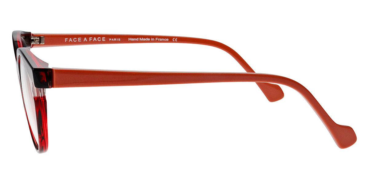 Face A Face® BAHIA 3 FAF BAHIA 3 1074 47 - Red Transparent Tortoise (1074) Eyeglasses