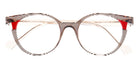 Face A Face® BAHIA 3 FAF BAHIA 3 4321 47 - Transparent Striped Amber (4321) Eyeglasses
