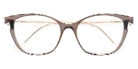 Face A Face® BAHIA 4 FAF BAHIA 4 4321 52 - Transparent Striped Amber (4321) Eyeglasses