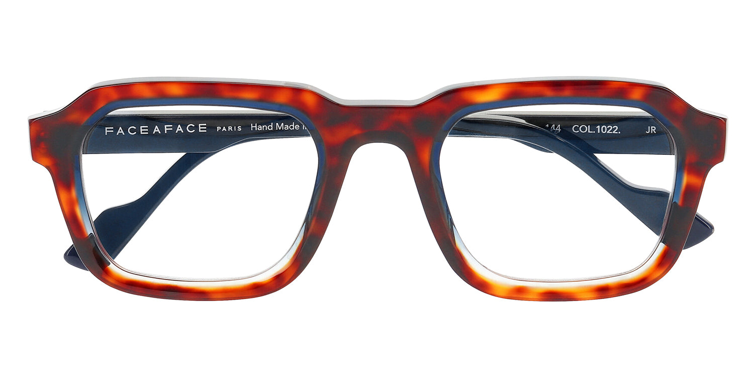 Face A Face® BARRY 2 FAF BARRY 2 1022 51 - Turtle Tortoise (1022) Eyeglasses