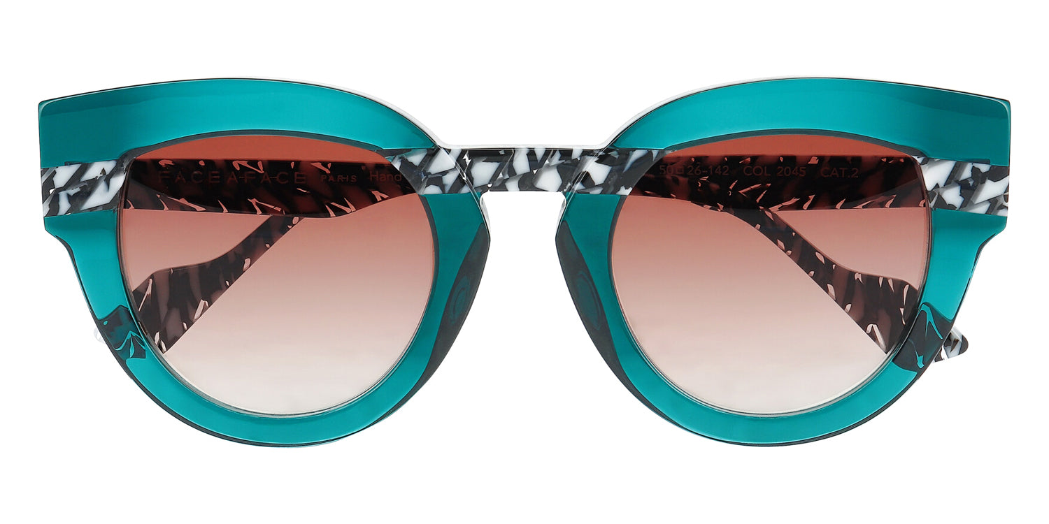Face A Face® BLANK 1 FAF BLANK 1 2045 50 - Duck Blue (2045) Sunglasses