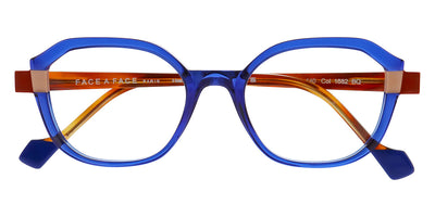 Face A Face® BLINK 1 FAF BLINK 1 1682 48 - Ultra Blue Transparent (1682) Eyeglasses