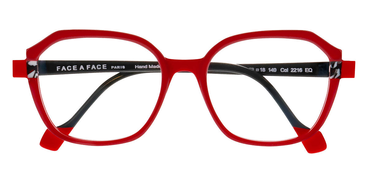Face A Face® BLINK 3 FAF BLINK 3 2216 53 - Red Transparent/Flash Red (2216) Eyeglasses
