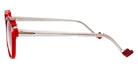 Face A Face® BOCCA BLOOM 2 FAF BOCCA BLOOM 2 2216 53 - Red Transparent/Flash Red (2216) Eyeglasses