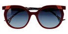 Face A Face® BOCCA CHESS 2 FAF BOCCA CHESS 2 1217 52 - Brown Red (1217) Sunglasses