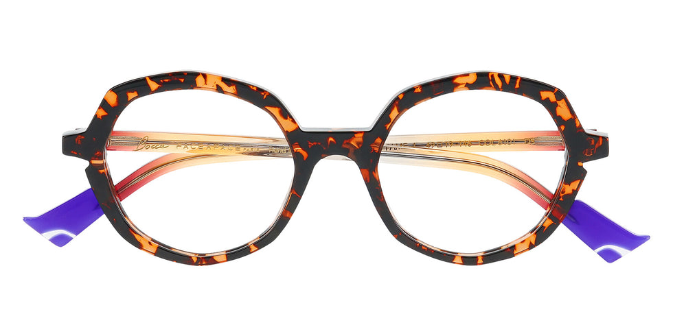 Face a Face® BOCCA FAME 1 FAF BOCCA FAME 1 6101 49 - Orange Granite Tortoise Eyeglasses