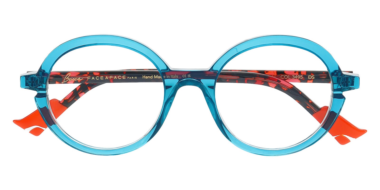 Face a Face® BOCCA FAME 2 FAF BOCCA FAME 2 3495 50 - Transparent Cerulean Eyeglasses