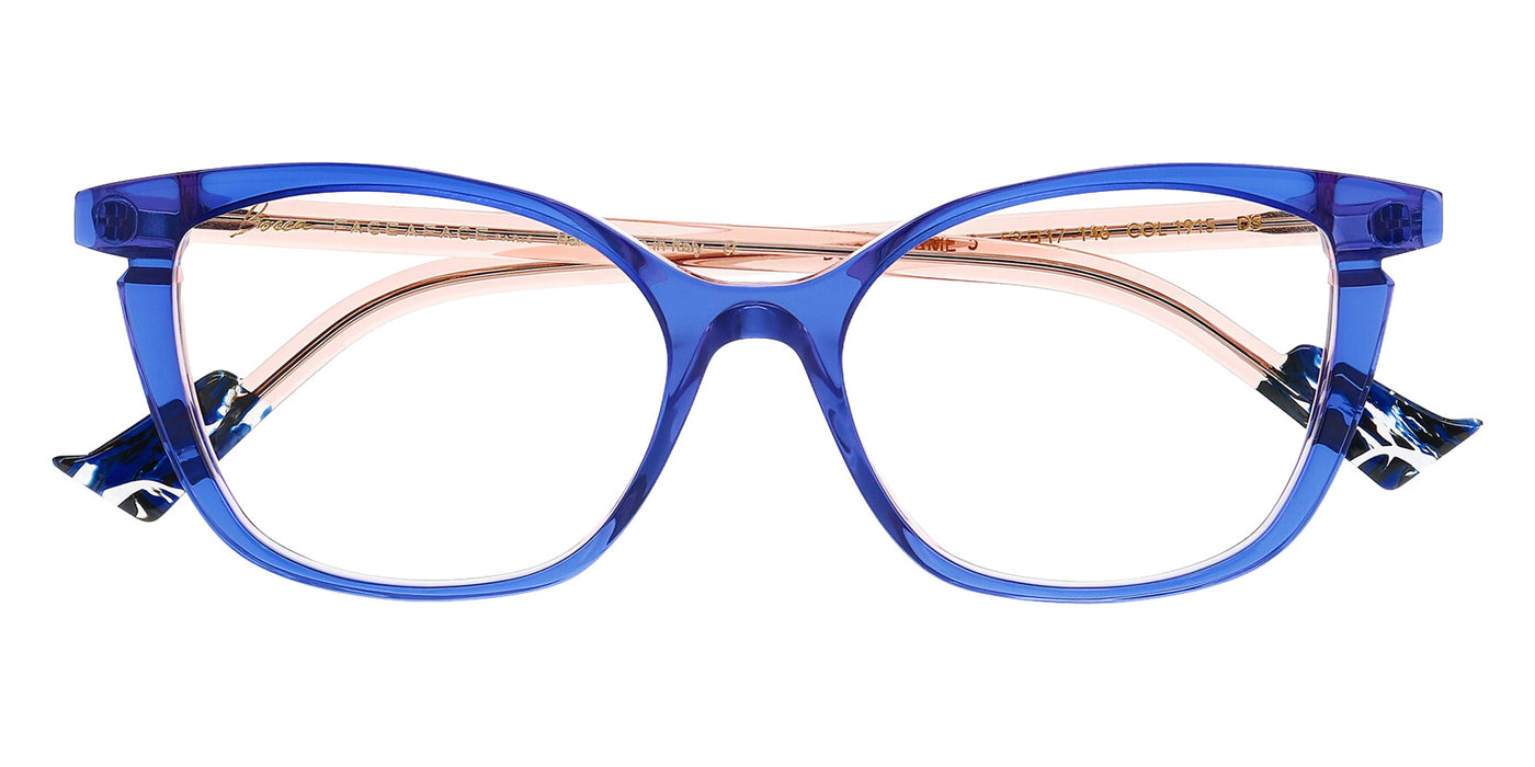 Face a Face® BOCCA FAME 3 FAF BOCCA FAME 3 1915 53 - Top Blue Violet Pink Transp Eyeglasses