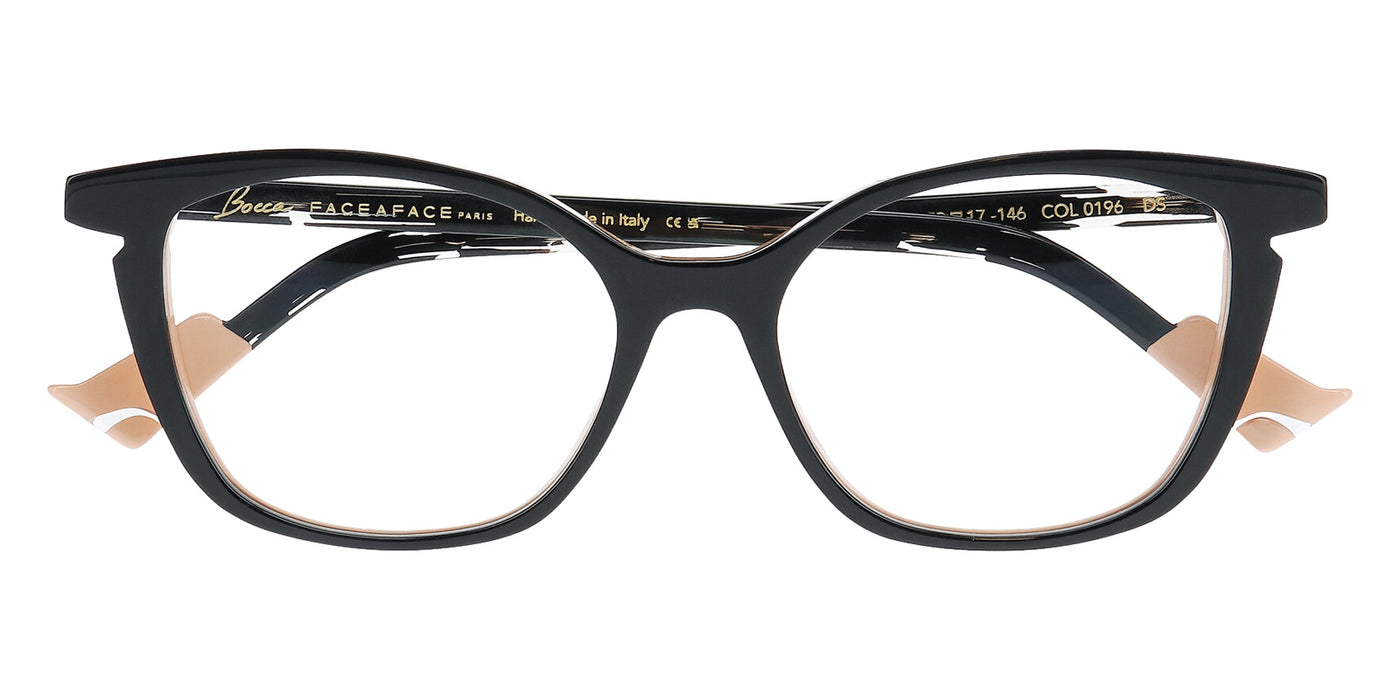 Face a Face® BOCCA FAME 3 FAF BOCCA FAME 3 196 53 - Black Nude Eyeglasses