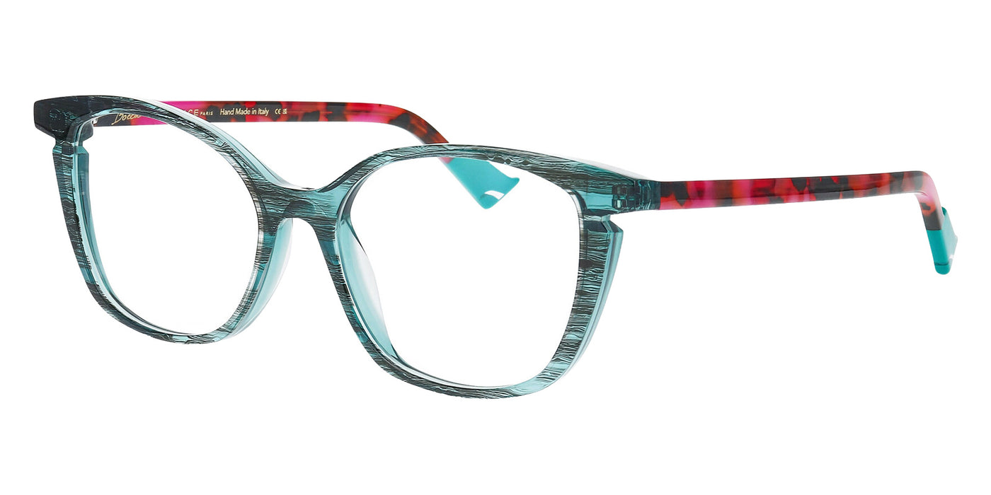 Face a Face® BOCCA FAME 3 FAF BOCCA FAME 3 486 53 - Black Blue Peacock Eyeglasses