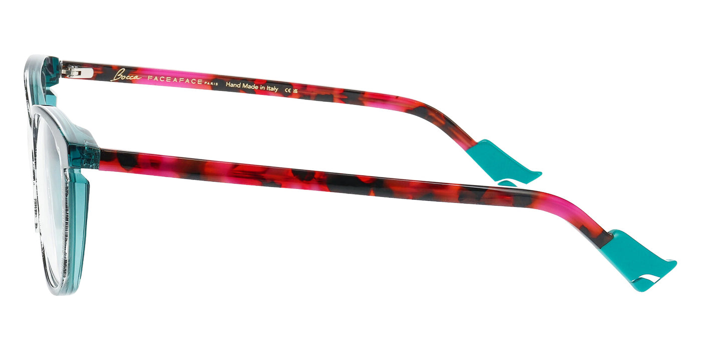 Face a Face® BOCCA FAME 3 FAF BOCCA FAME 3 486 53 - Black Blue Peacock Eyeglasses