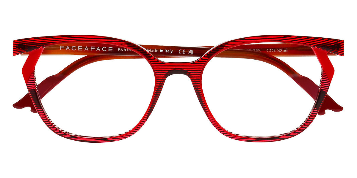 Face A Face® BOCCA KUMA 3 FAF BOCCA KUMA 3 8256 54 - Striped Raspberry (8256) Eyeglasses
