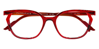 Face A Face® BOCCA KUMA 3 FAF BOCCA KUMA 3 8256 54 - Striped Raspberry (8256) Eyeglasses