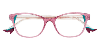 Face A Face® BOCCA LEMON 2 FAF BOCCA LEMON 2 3503 50 - Dark Rose Transparent Paillette (3503) Eyeglasses