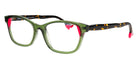 Face A Face® BOCCA LEMON 4 FAF BOCCA LEMON 4 3049 54 - Transparent Bottle Green (3049) Eyeglasses