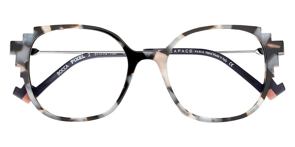 Face A Face® BOCCA PIXEL 2 FAF BOCCA PIXEL 2 6092 51 - Pearly Pink Camouflage (6092) Eyeglasses