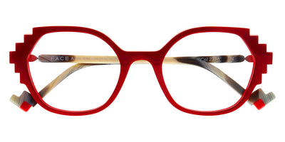 Face A Face® BOCCA PIXEL 4 FAF BOCCA PIXEL 4 2216 48 - Red Transparent/Flash Red (2216) Eyeglasses