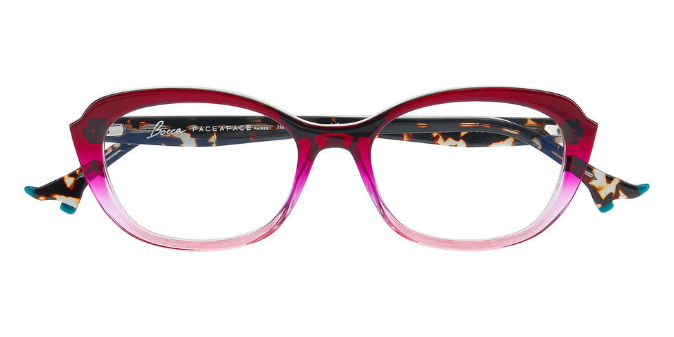 Face A Face® BOCCA PLUM 1 FAF BOCCA PLUM 1 4595 52 - Violet Gradient Sunset (4595) Eyeglasses