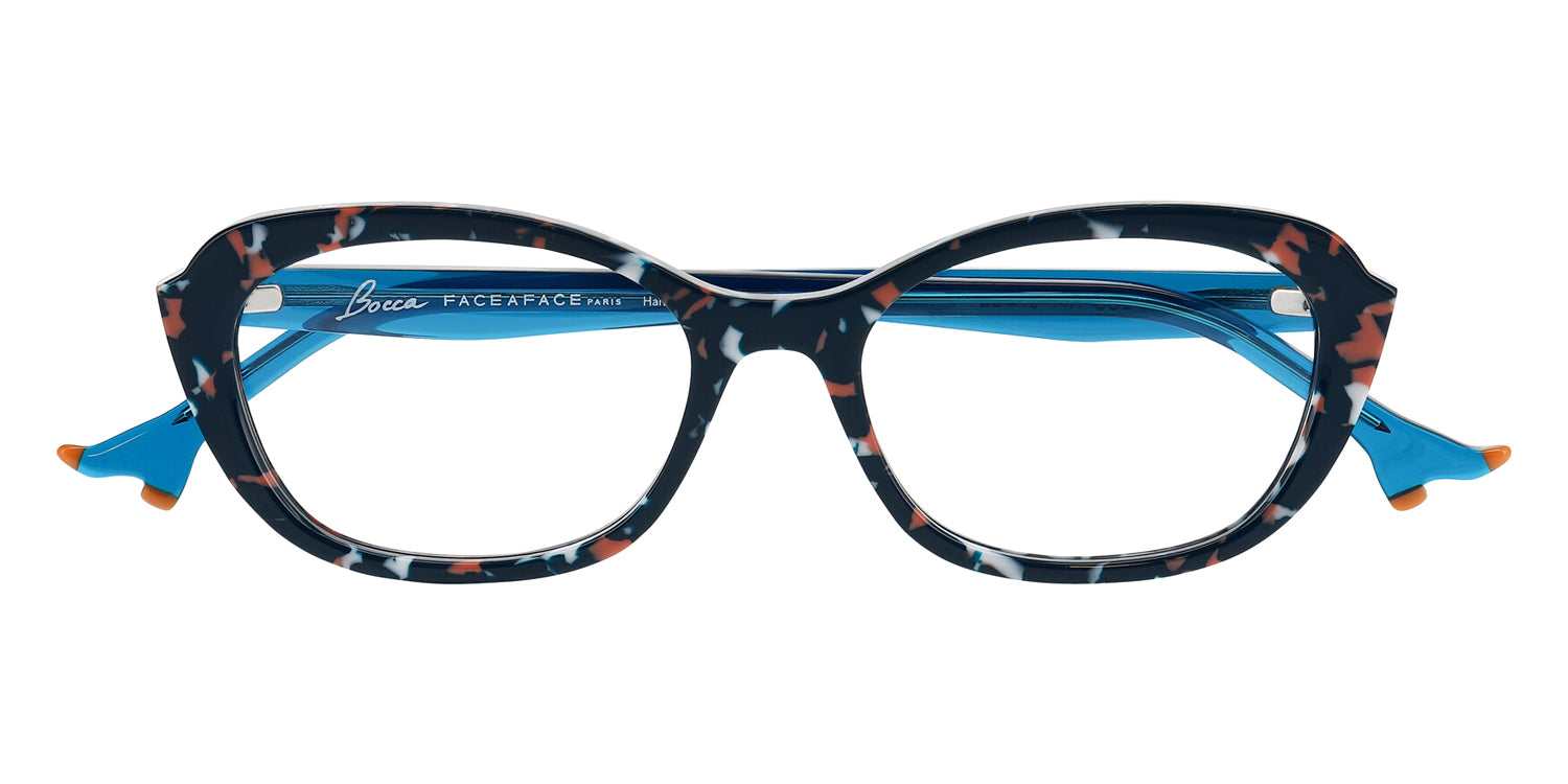 Face A Face® BOCCA PLUM 1 FAF BOCCA PLUM 1 8033 52 - Peacock Terrazzo (8033) Eyeglasses