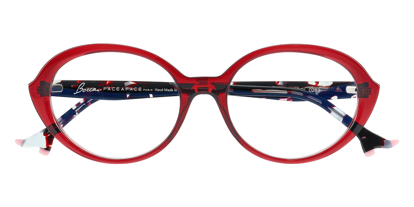 Face A Face® BOCCA PLUM 2 FAF BOCCA PLUM 2 0283 54 - Transparent Eggplant (283) Eyeglasses