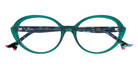 Face A Face® BOCCA PLUM 2 FAF BOCCA PLUM 2 1026 54 - Transparent Dark Green (1026) Eyeglasses