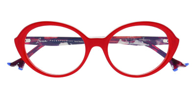 Face A Face® BOCCA PLUM 2 FAF BOCCA PLUM 2 2216 54 - Red Transparent/ Flash Red (2216) Eyeglasses
