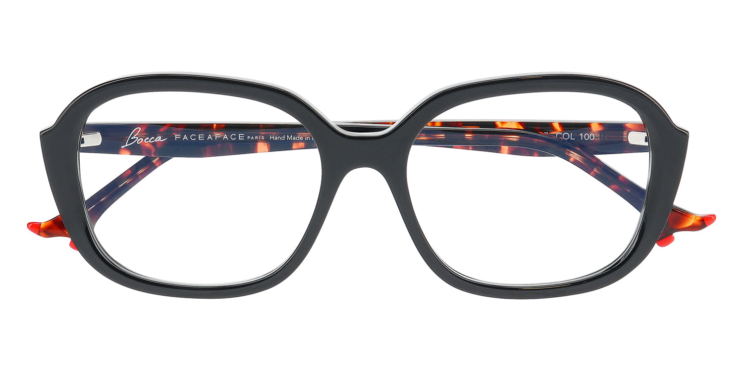 Face A Face® BOCCA PLUM 3 FAF BOCCA PLUM 3 100 56 - Black (100) Eyeglasses