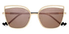 Face A Face® BOCCA SHINE 1 FAF BOCCA SHINE 1 0004 56 - Shiny Pink Gold (0004) Sunglasses