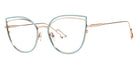 Face A Face® BOCCA SONG 2 FAF BOCCA SONG 2 9790 55 - Iridescent Water Green (9790) Eyeglasses