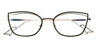 Face A Face® BOCCA SONG 3 FAF BOCCA SONG 3 9539 53 - Dark Khaki Green (9539) Eyeglasses