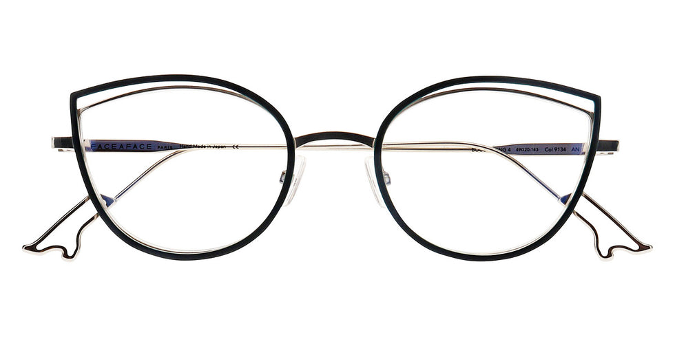 Face A Face® BOCCA SONG 4 FAF BOCCA SONG 4 9134 49 - Matte Prussian Blue (9134) Eyeglasses