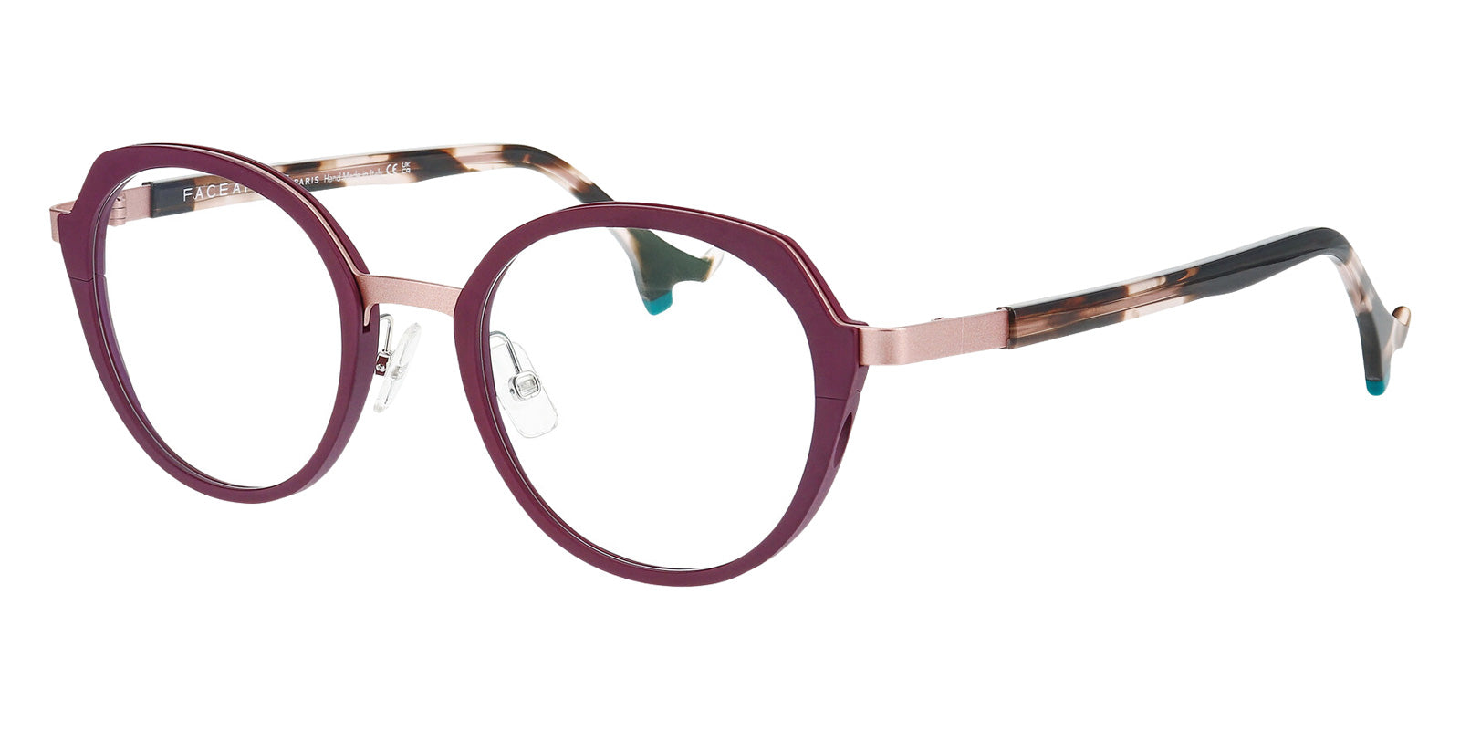 Face a Face® BOCCA SYDNEY 3 FAF BOCCA SYDNEY 3 9812 49 - Antique Rose Eyeglasses