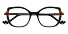 Face A Face® BOCCA TWEET 1 FAF BOCCA TWEET 1 100 51 - Black (100) Eyeglasses