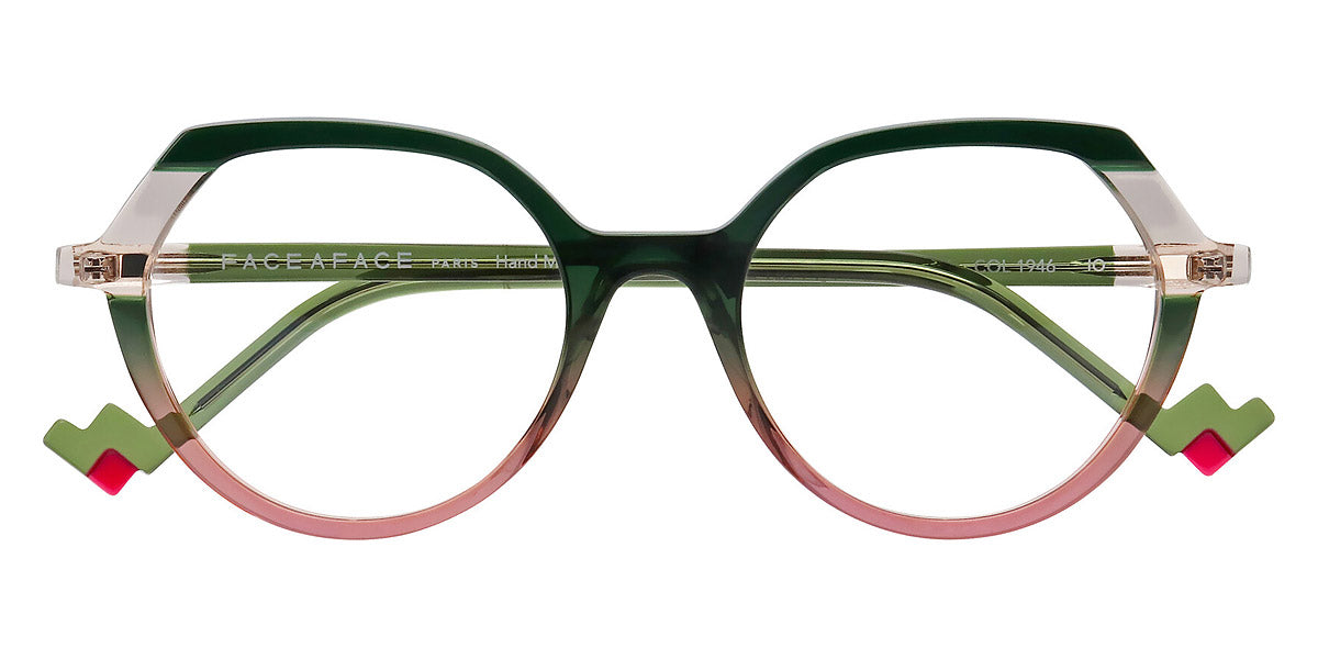 Face A Face® BOCCA TWEET 3 FAF BOCCA TWEET 3 1946 50 - Pink and Green Degrade (1946) Eyeglasses