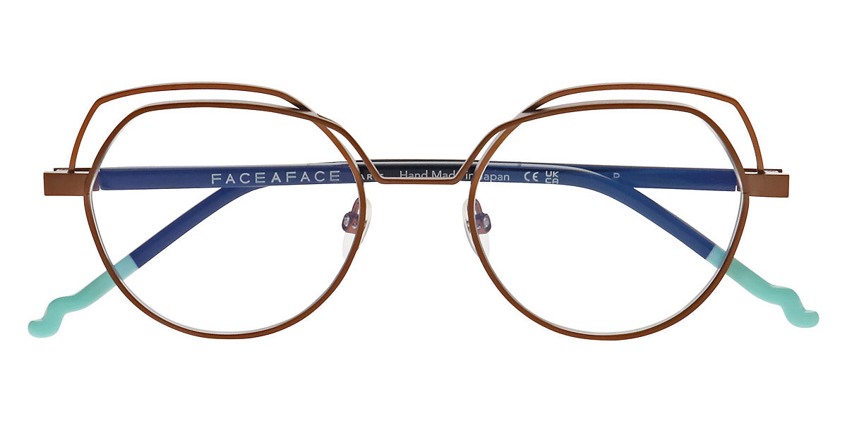 Face A Face® CALDER 1 FAF CALDER 1 9010 48 - Brushed Patina Bronze (9010) Eyeglasses