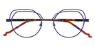 Face A Face® CALDER 1 FAF CALDER 1 9620 48 - Matte Flashy Blue (9620) Eyeglasses