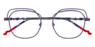 Face A Face® CALDER 2 FAF CALDER 2 9901 50 - Violet Grenat (9901) Eyeglasses